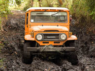 1974 FJ43 Land Cruiser Orange